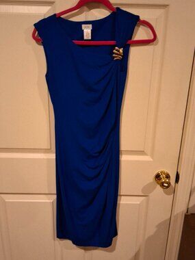 Cache blue dress size s